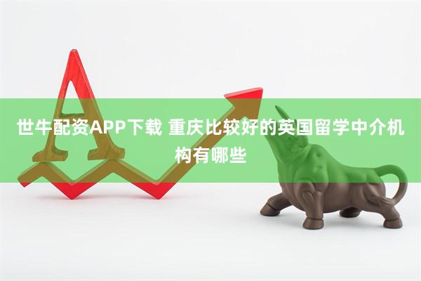 世牛配资APP下载 重庆比较好的英国留学中介机构有哪些